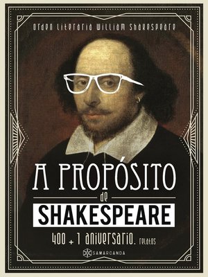 cover image of A propósito de Shakespeare
